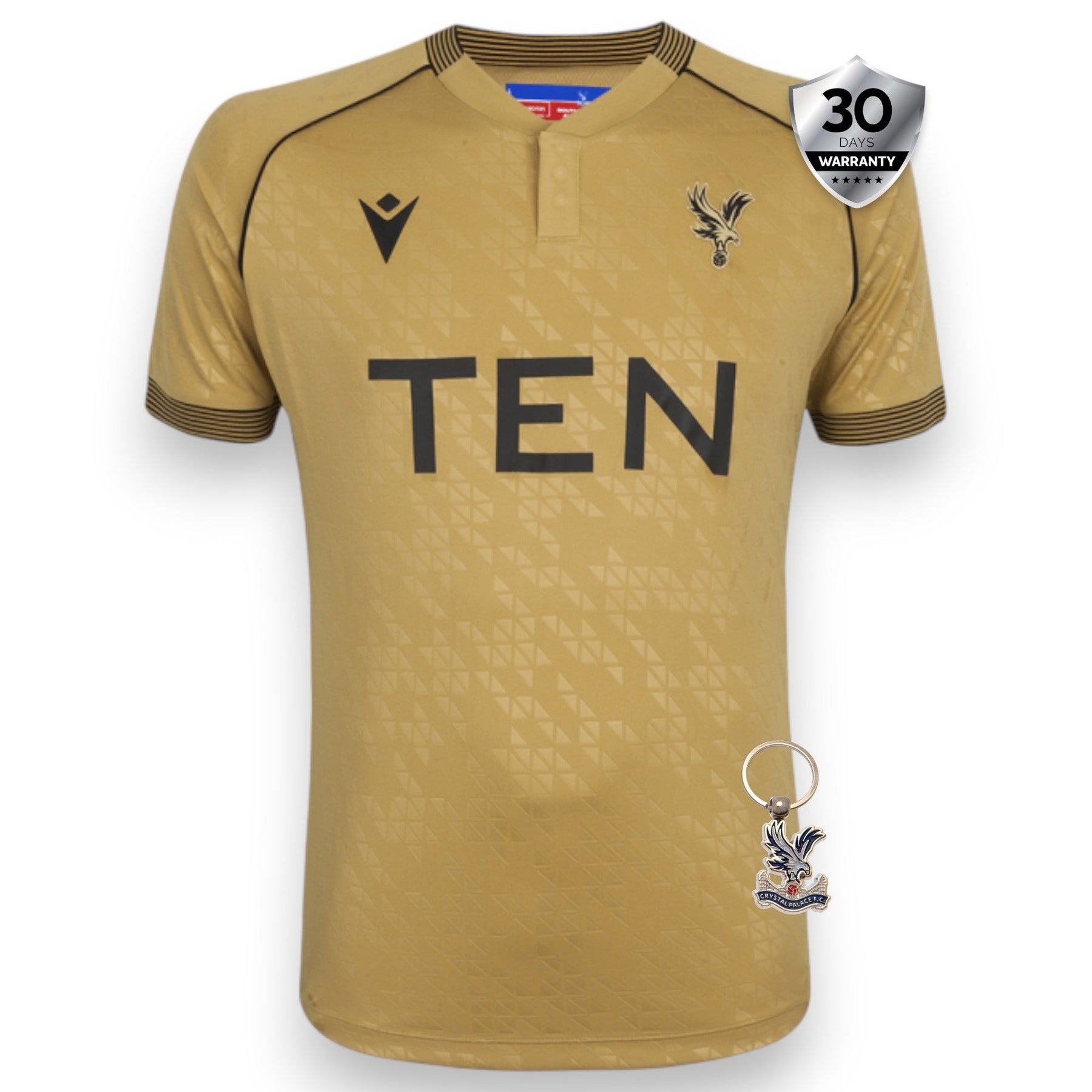 Crystal Palace Away Eagle Gold Jersey 2025/26