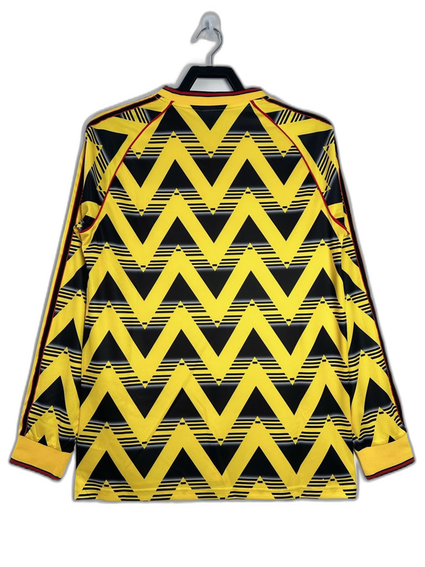 Arsenal 91/93 II Away Jersey - Long Sleeve Retro Version