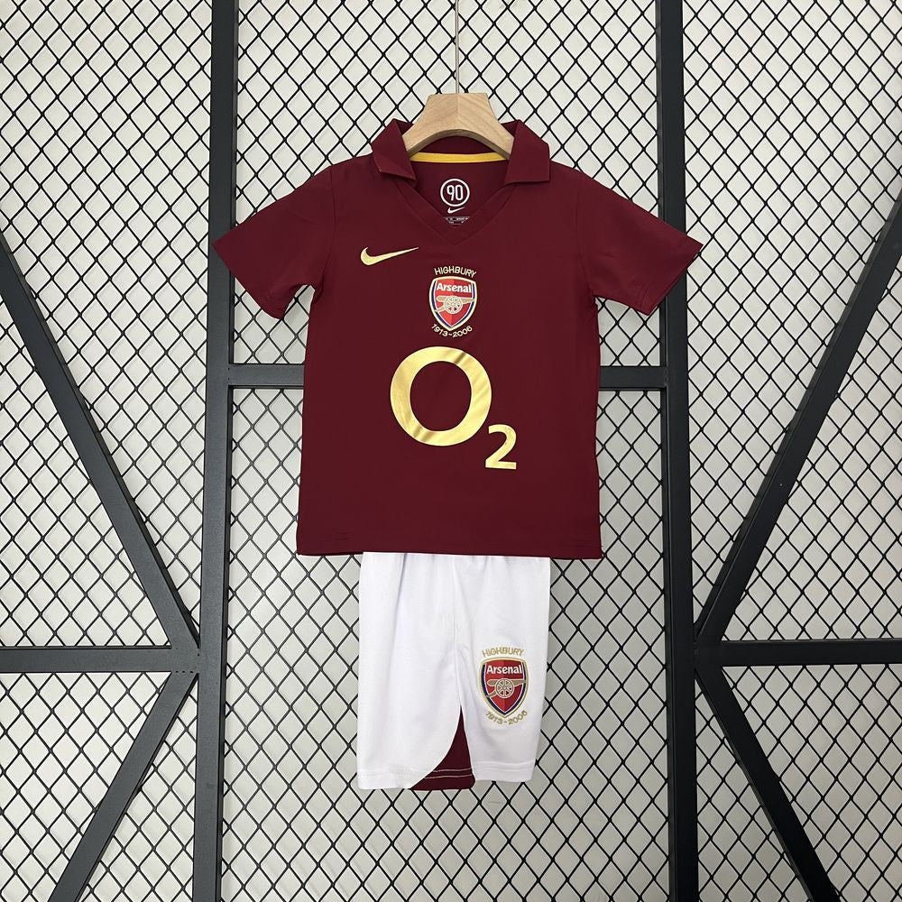 Kids Arsenal Kit 2005/06 - Retrテエ