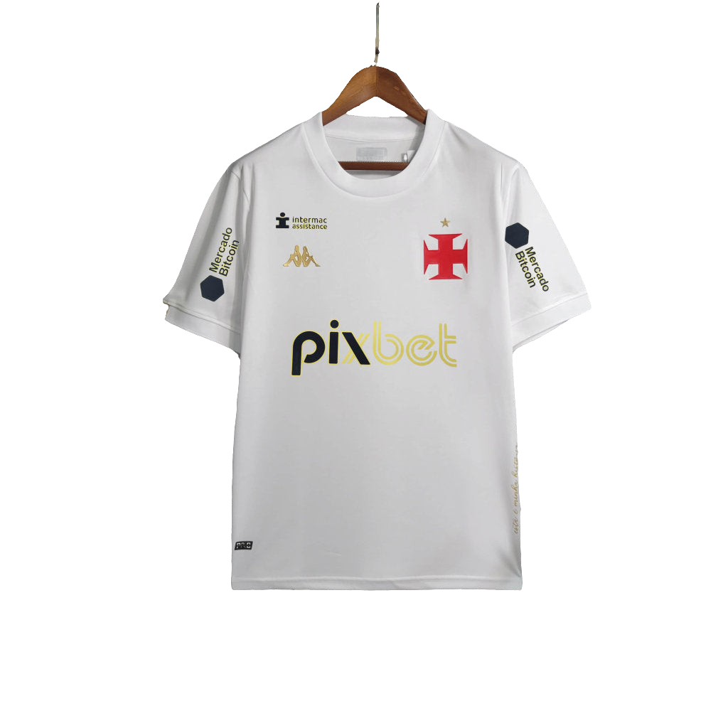 Vasco 23/24 Goalkeeper Jersey - White - All Sponsors - Fan Version