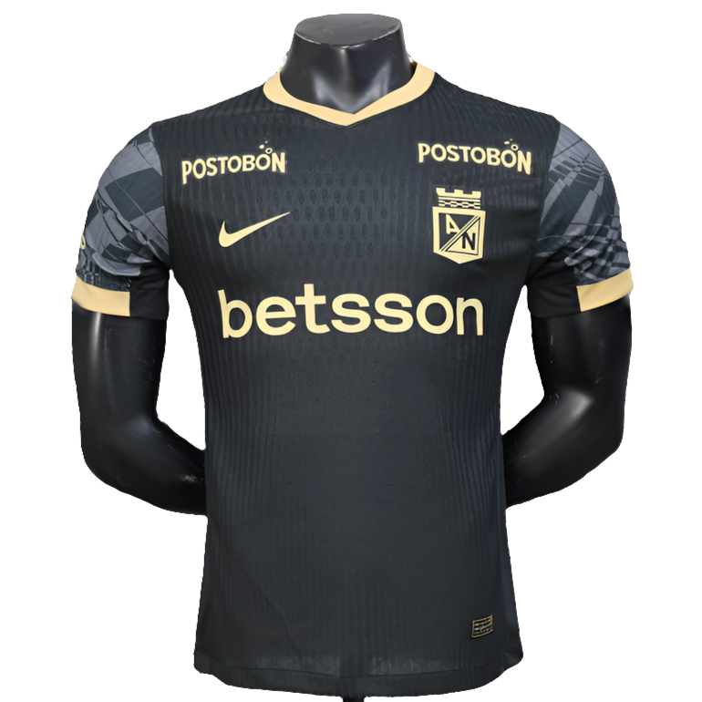 Atletico Nacional 25/26 Black Edition Jersey - Player Version
