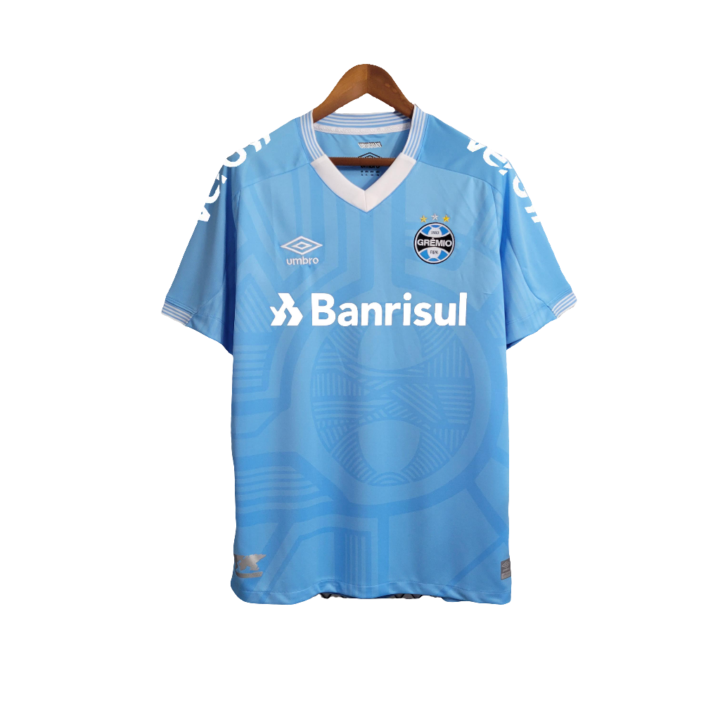 Gremio 23/24 Special Edition Jersey - Sky Blue - All Sponsors - Fan Version
