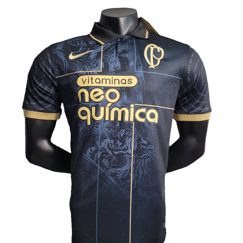 Corinthians 23/24 Polo Edition Jersey - Black - Fan Version