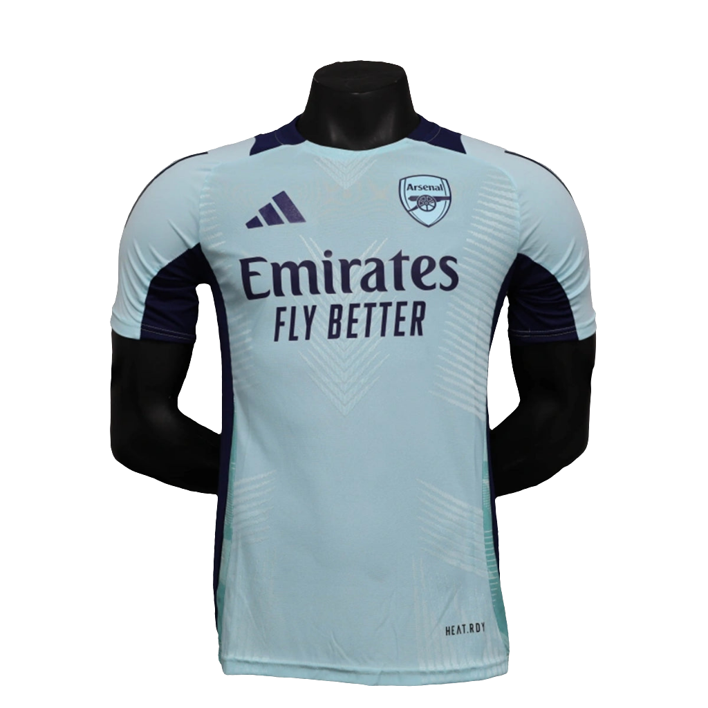 Arsenal 24/25 Pre-Match Jersey - Light Blue - Player Version