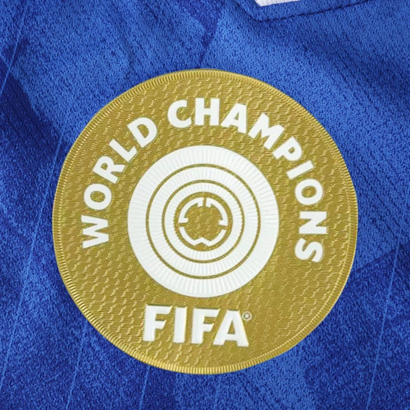 Kids Chelsea Home Kit 25/26 with World Champions 25 printing