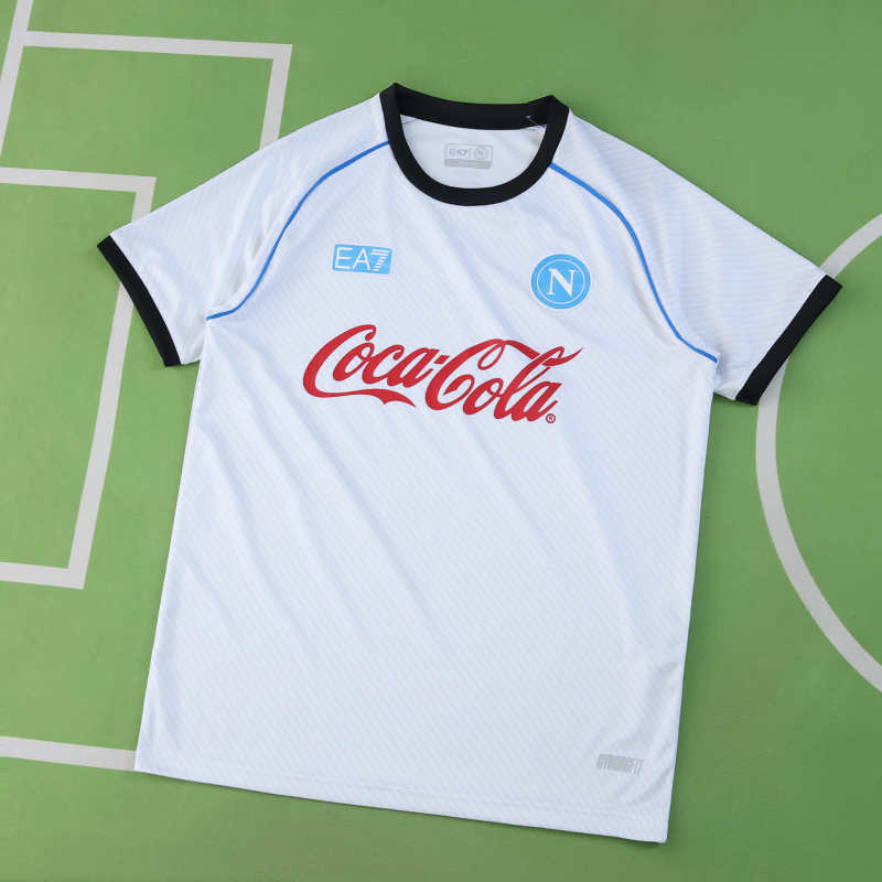 Napoli White/Silver Training Jersey 2025/26