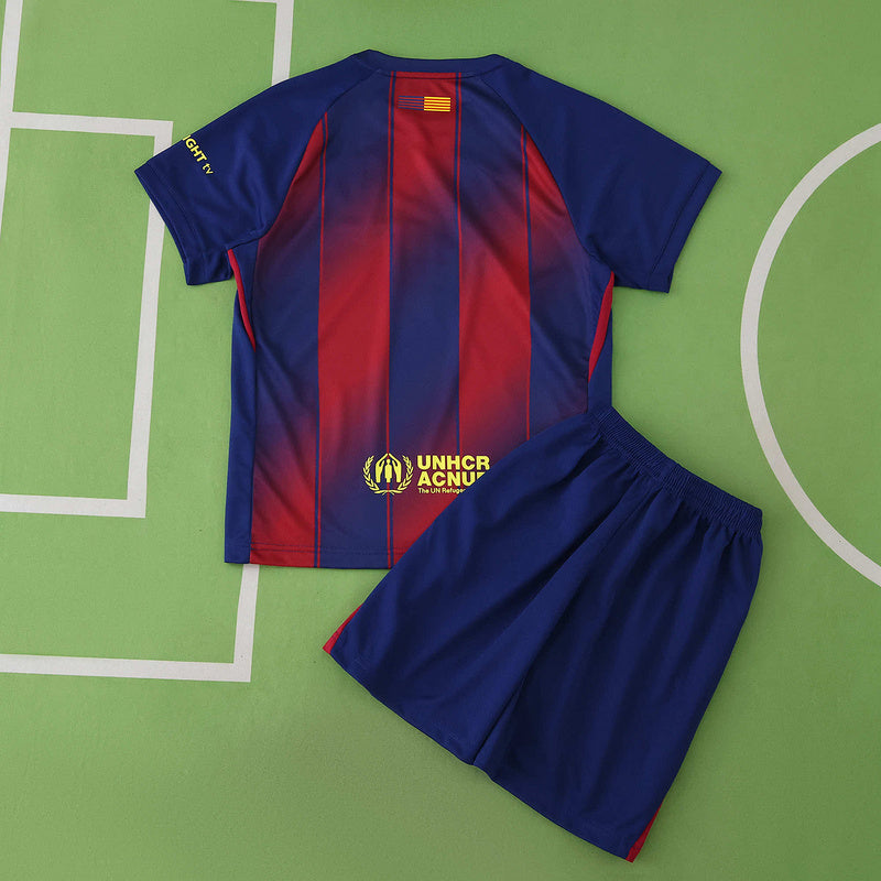 Kids Barcelona Home Kit 2025/26