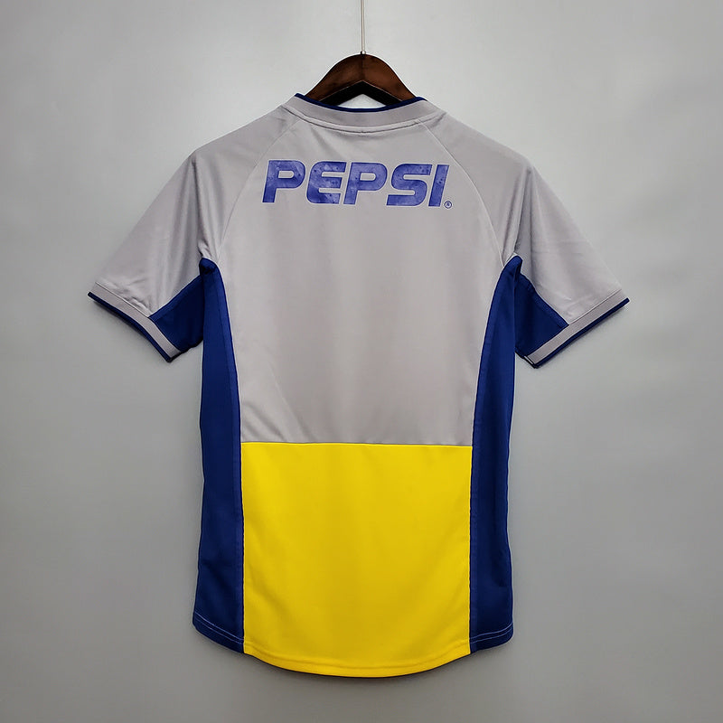 Boca Juniors 2002 Away Jersey - Retro Version