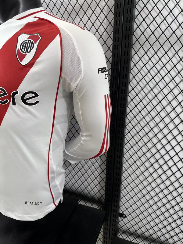 River Plate Home Player Jersey 24/25 - Long Sleeve