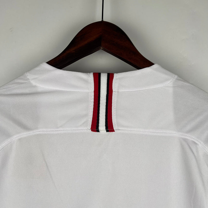 Paris Saint-Germain (PSG) 18/19 White Jersey Long Sleeve - Retro Version