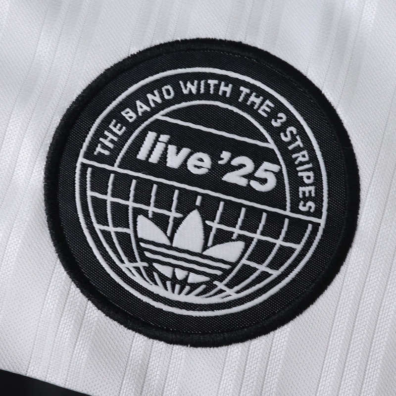 Oasis Jacquard Tour 25' Black and White Jersey 2025/26