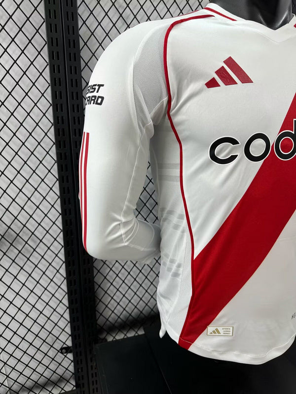 River Plate Home Player Jersey 24/25 - Long Sleeve