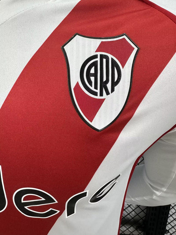 River Plate Home Player Jersey 24/25 - Long Sleeve