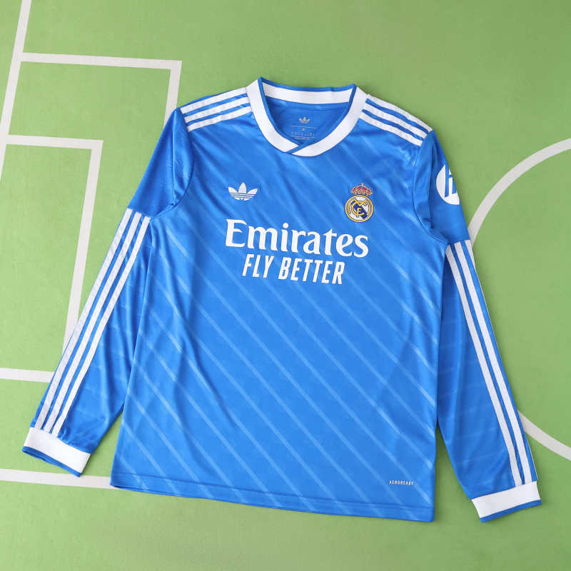 Real Madrid Third Jersey 2025/26 Long Sleeve