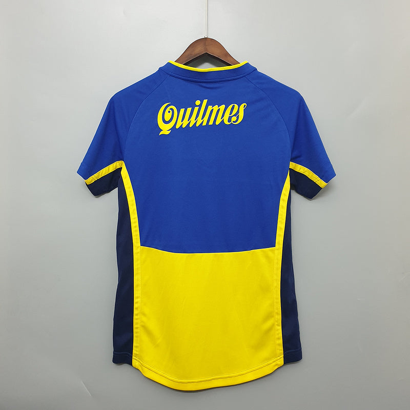 Boca Juniors 2001 Home Jersey - Retro Version