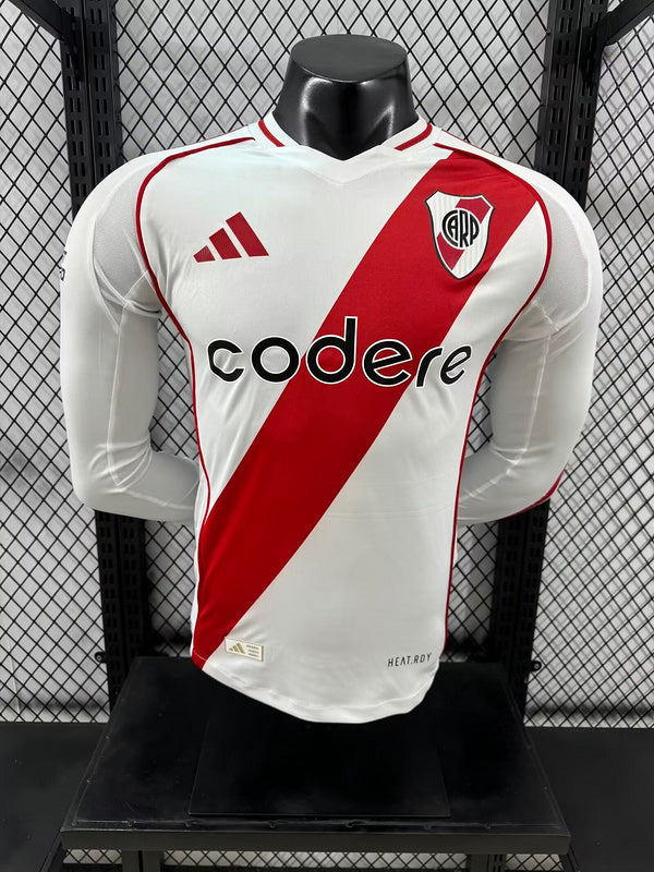 River Plate Home Player Jersey 24/25 - Long Sleeve