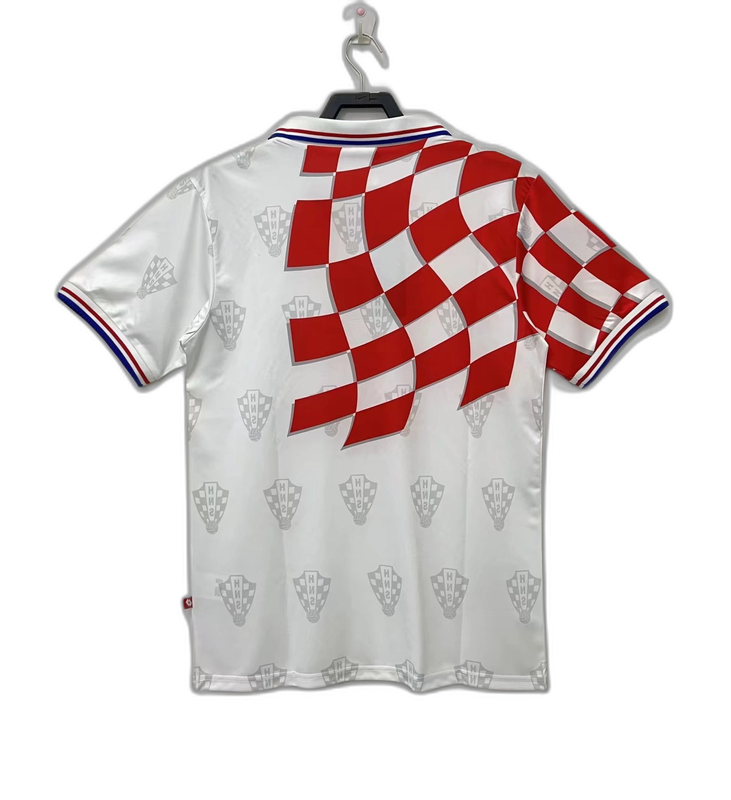 Croatia 1998 World Cup I Home Jersey - Retro Version