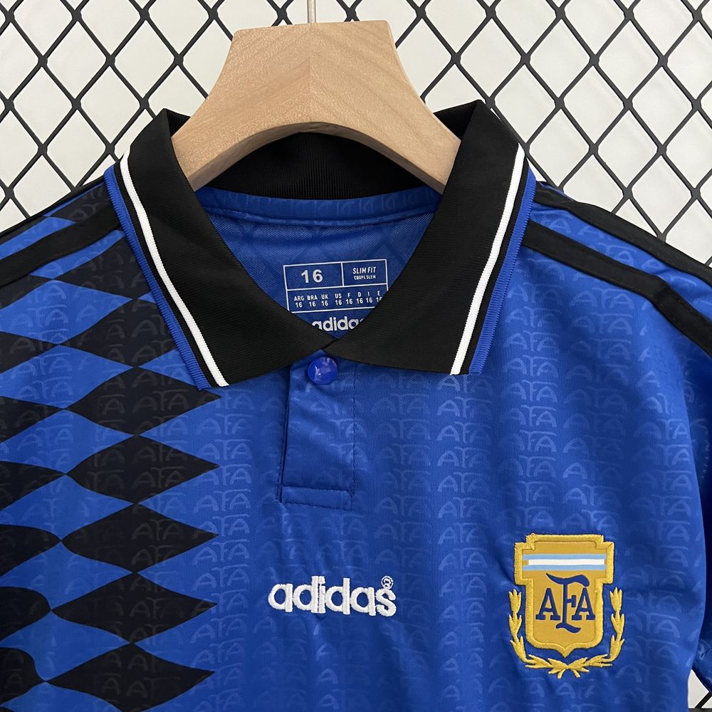 Camiseta Argentina Retro 1994 para Niños