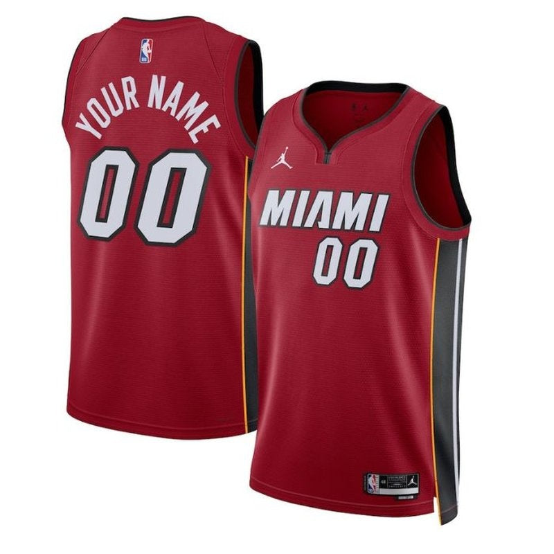 Miami Heat Unisex 2023 NBA Jersey - Statement Edition - Red