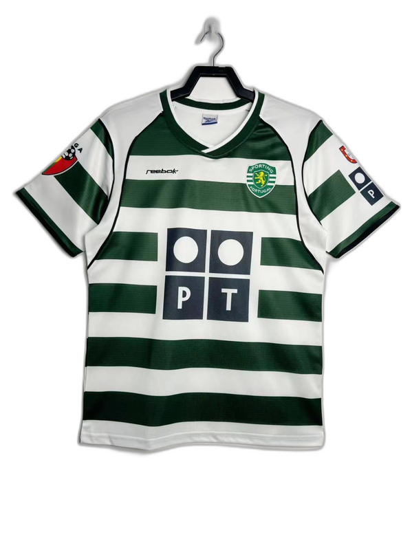 Sporting Lisbon 01/03 I Home Jersey - Retro Version