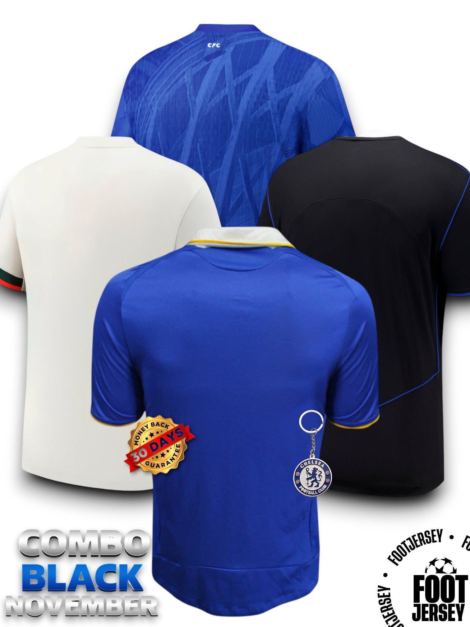 COMBO Chelsea 2025/26 + Retro 2008 - BLACK NOVEMBER