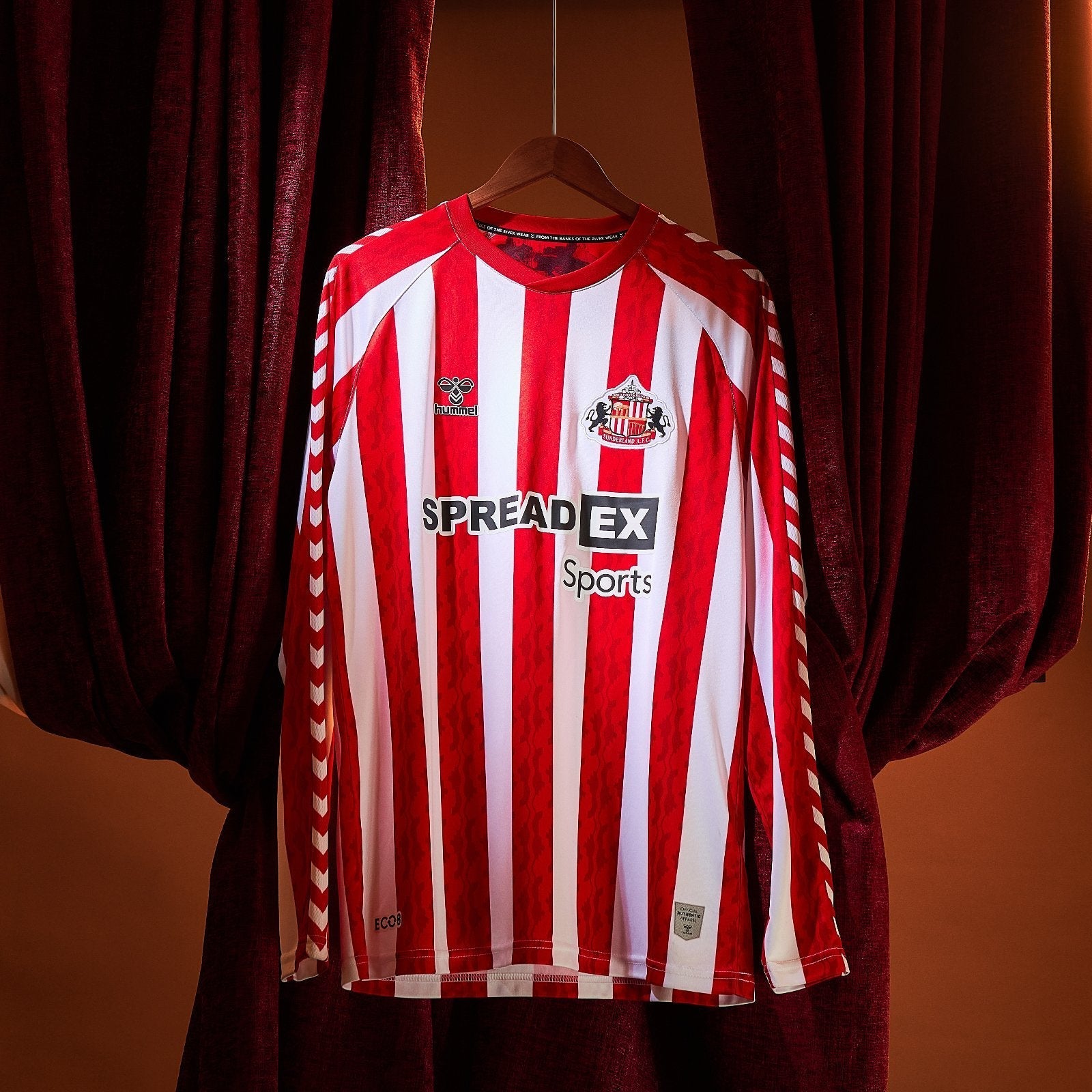 Sunderland Home Jersey 2024/2025 Long Sleeve