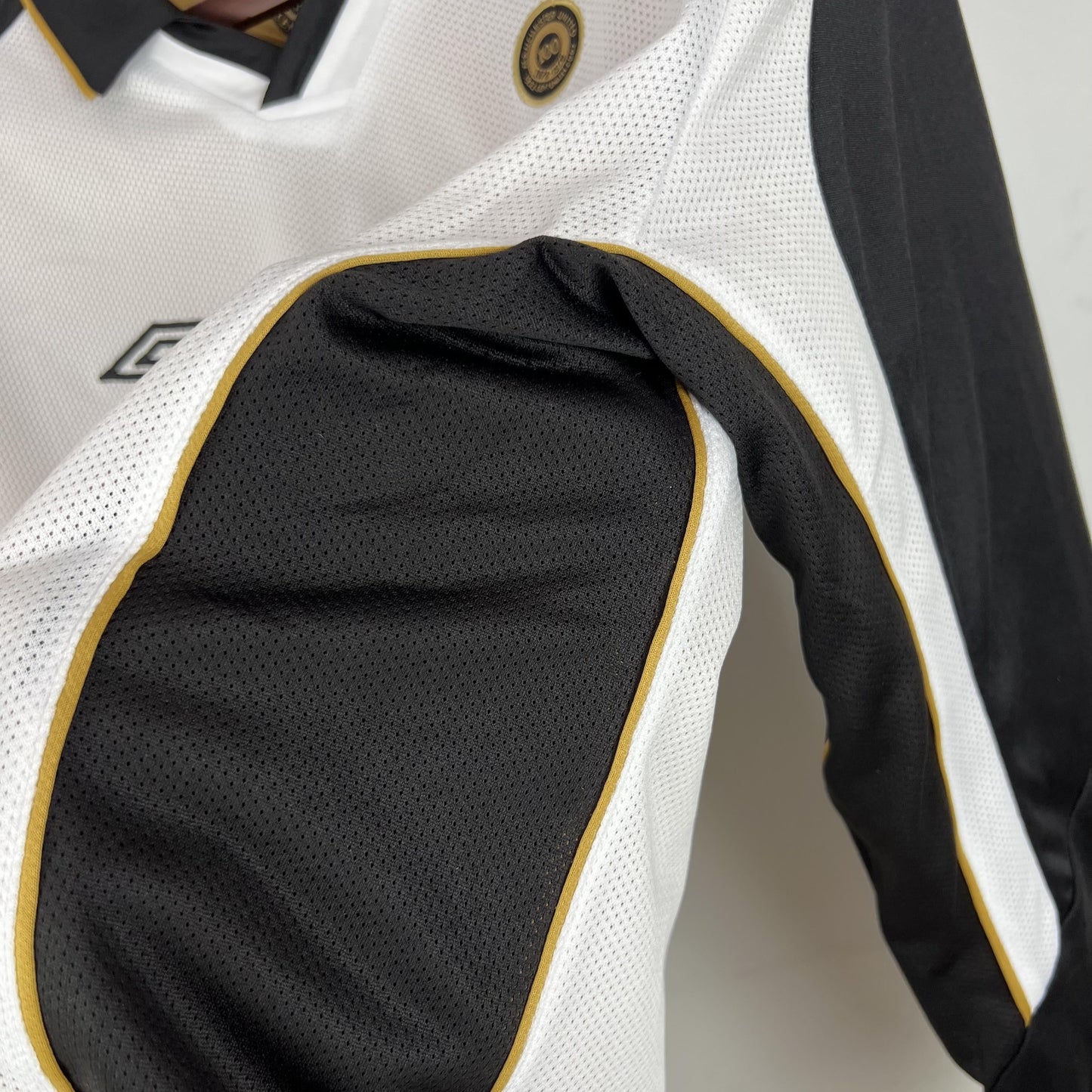 Retro Home 01/02 Men's Long Sleeve 100th Anniversary Jersey