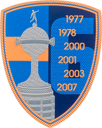 Patch Libertadores Boca Juniors