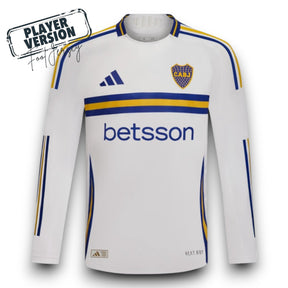Boca Juniors Player Away Jersey 2024/25 - Long Sleeve