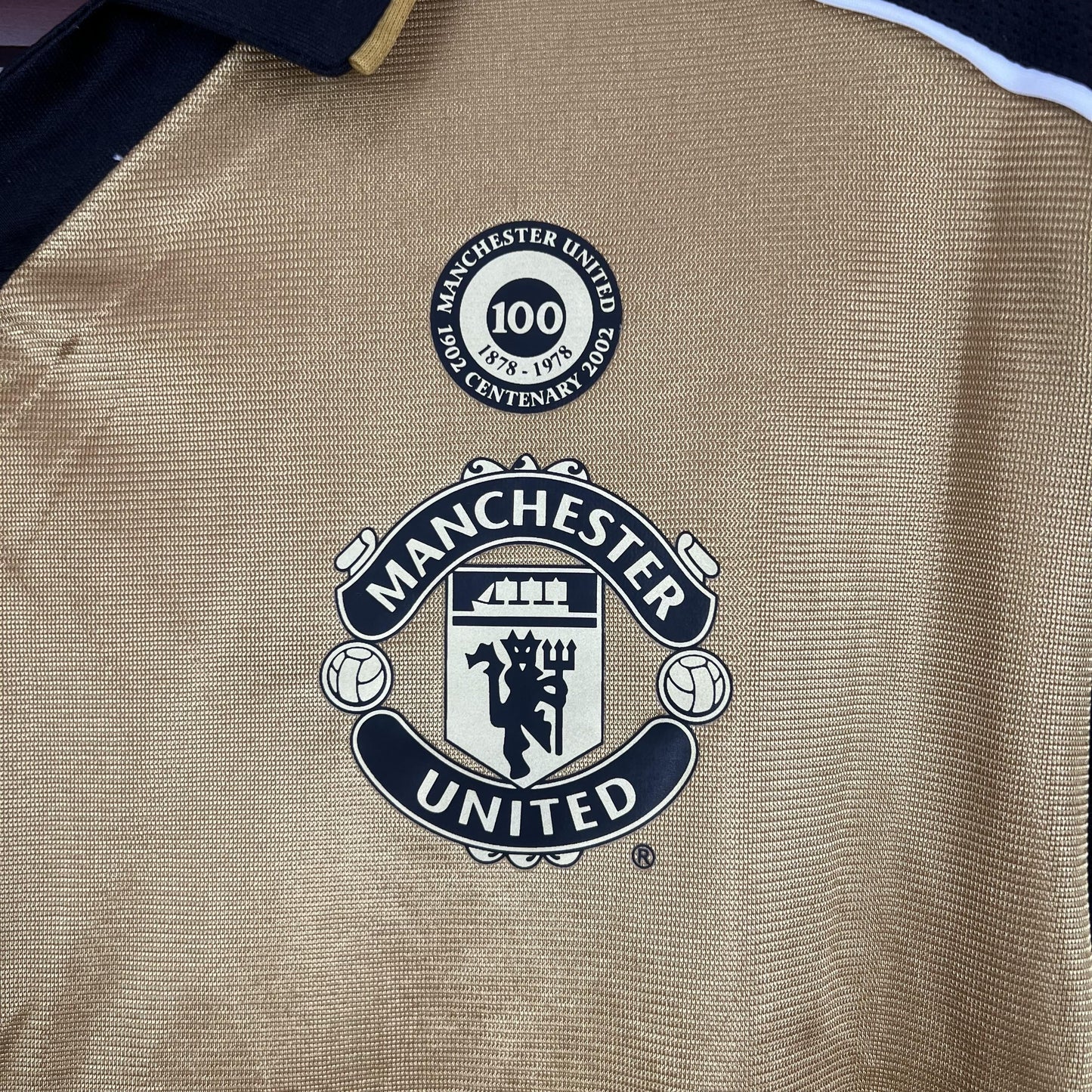 Retro Home 01/02 Men's Long Sleeve 100th Anniversary Jersey