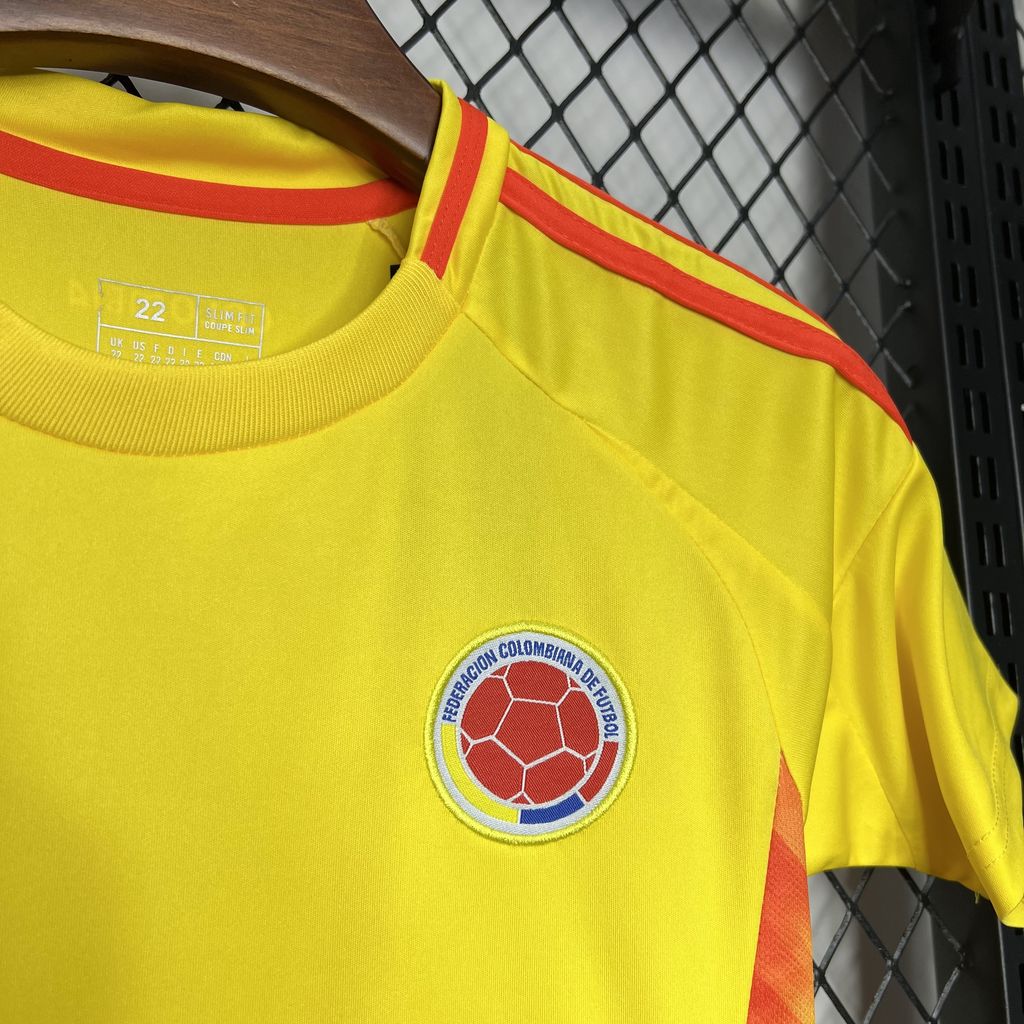Camiseta local de Colombia para niﾃｱos 2024/2025