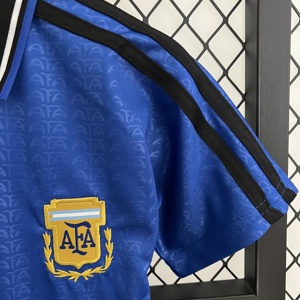 Camiseta Argentina Retro 1994 para Niños