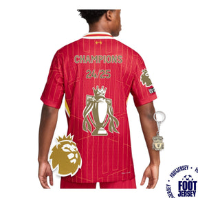 Liverpool Woman Jersey 2024/2025 - CHAMPIONS 24/25 & Gold Trophy