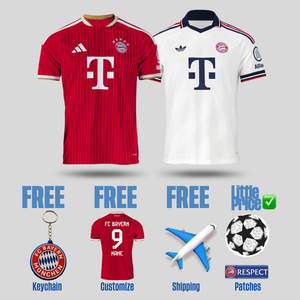 Kombipaket FC Bayern München Heim- und Auswärtstrikot 26/27