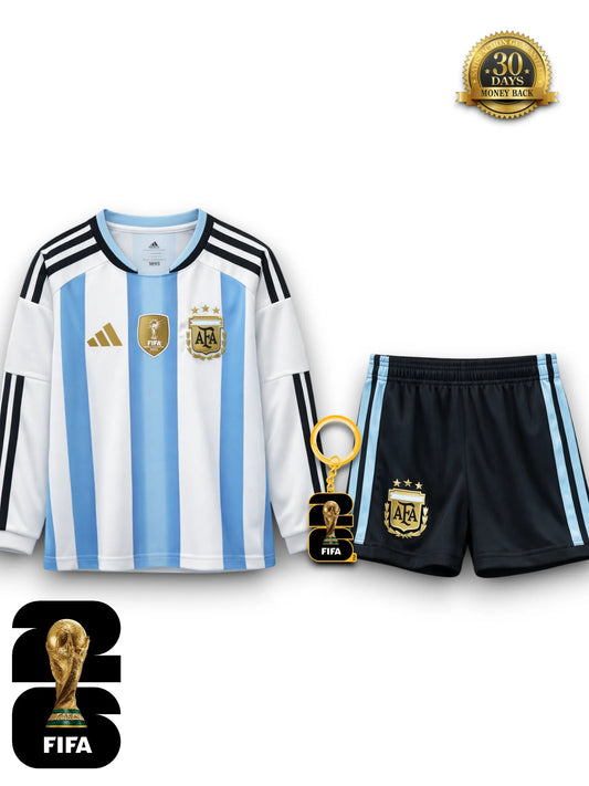 Trikot-Set für Kinder, langärmelig, Größe 26