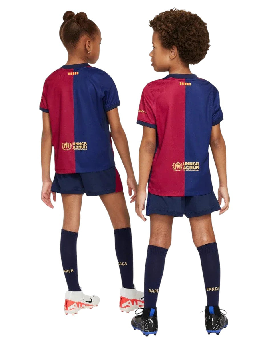 Kids Barcelona Home Kit 2024/2025