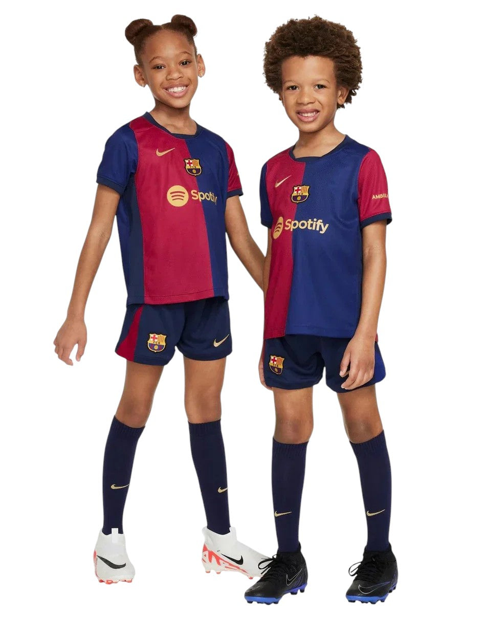 Kids Barcelona Home Kit 2024/2025