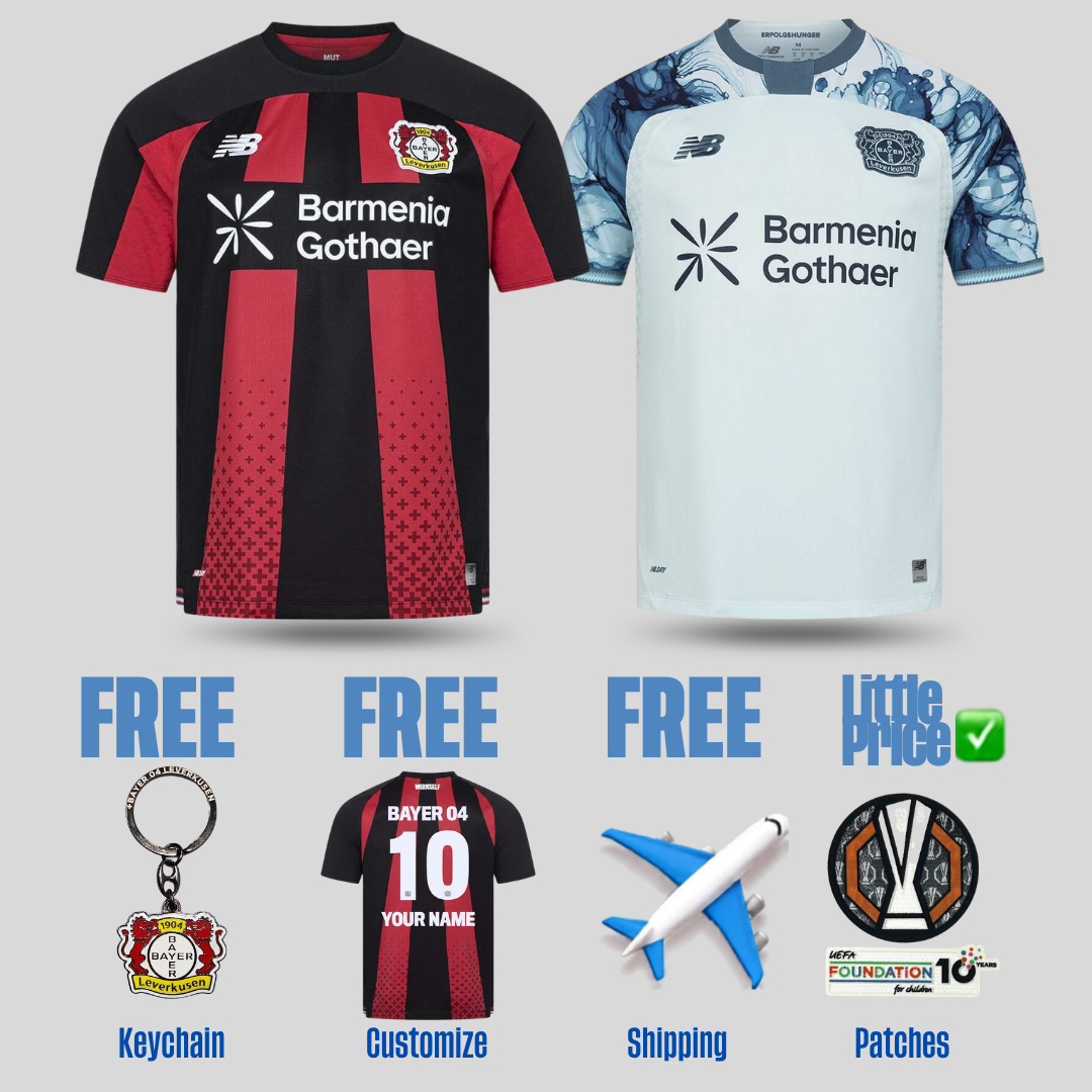 Combo Bayer Leverkusen 26/27 Home and Away Jerseys
