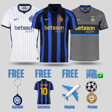 Combo Inter Milan 26/27 Home, Away and Third Jerseys