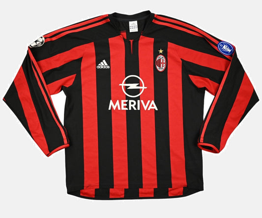 Retro-Heimtrikot 03/04 für Herren mit langen Ärmeln