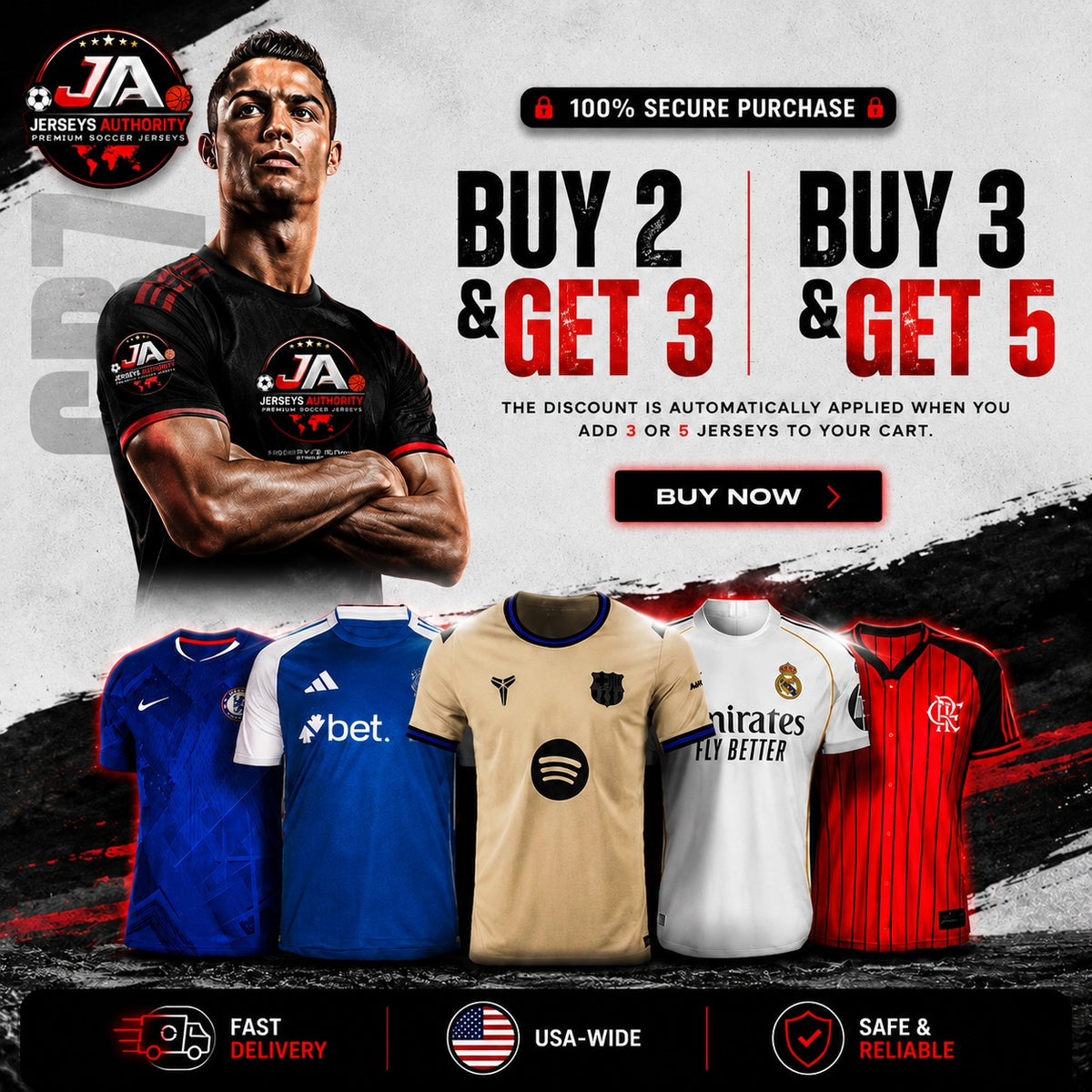 26/27 Special Edition Black Men's Jersey