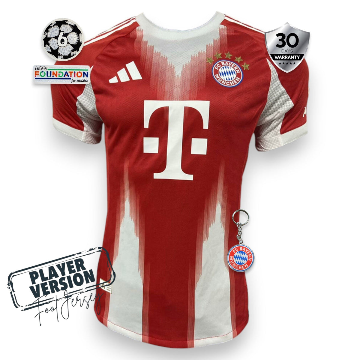 Bayern Munich Player Home Jersey 2025/26