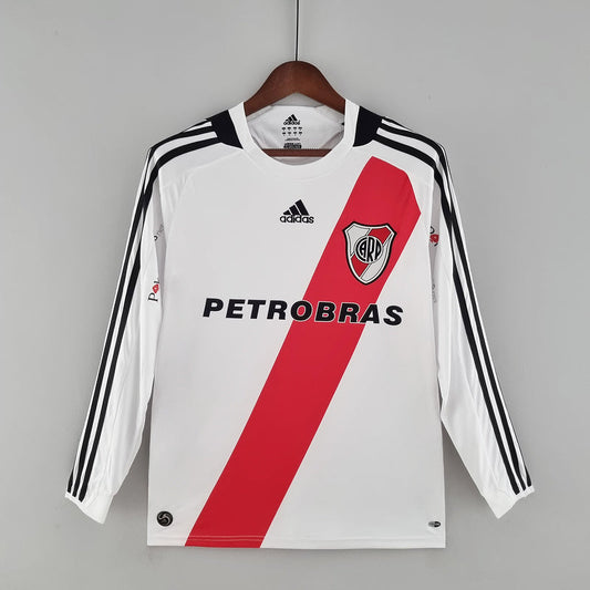 Retro-Heimtrikot 09/10 für Herren mit langen Ärmeln