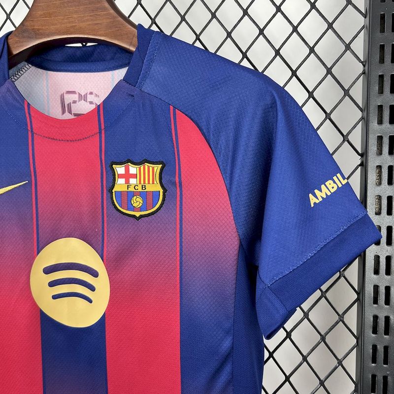 Kids Barcelona Home Kit 2025/2026