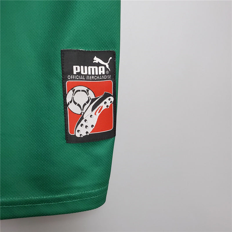 Morocco Away Green Retro Jersey 1998