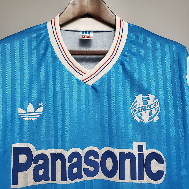 Olympique de Marseille 1990 Away Jersey - Retro Version