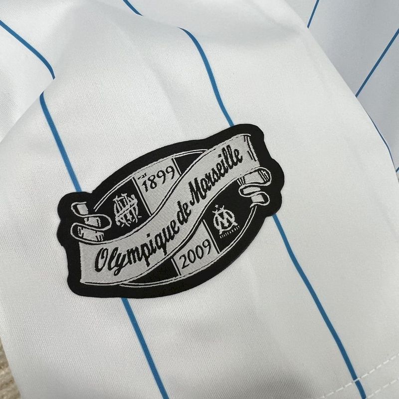 Olympique de Marseille 09/10 Home Jersey - Retro Version