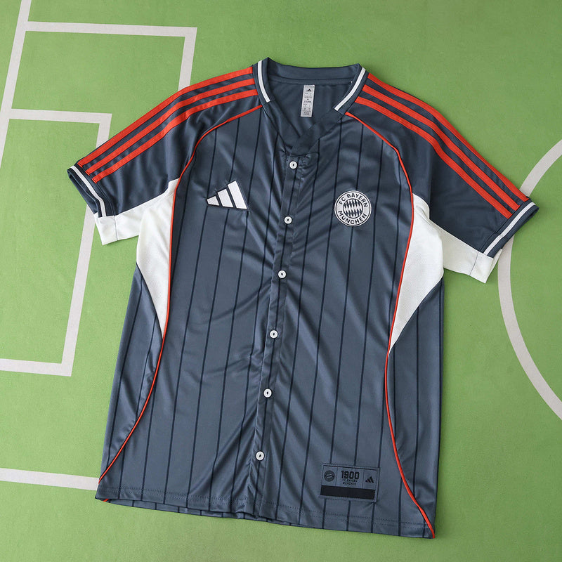 Bayern Munich US Pack Full-Button Baseball Jersey