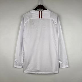 Paris Saint-Germain (PSG) 18/19 White Jersey Long Sleeve - Retro Version