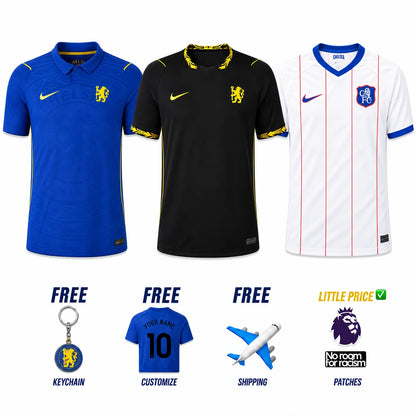 Combo Chelsea 26/27 Home, Away and Third Jerseys